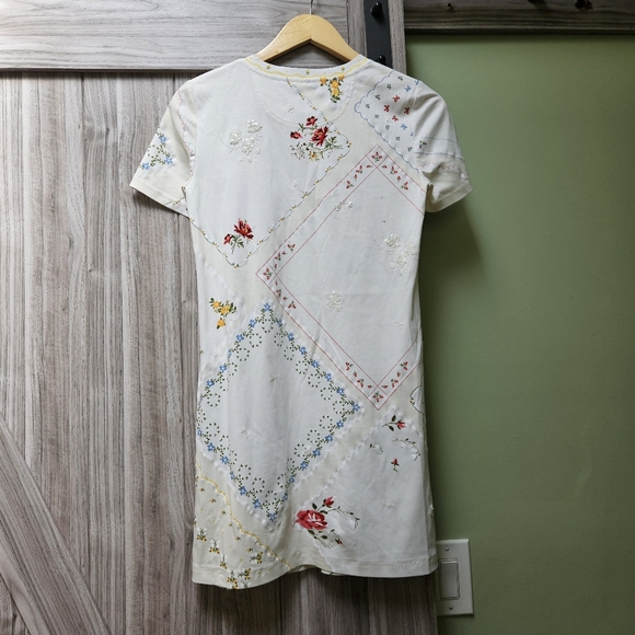 Tory Burch Handkerchief-Print T-Shirt Dress - Picture 8 of 12